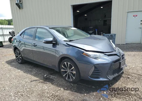 2017 Toyota Corolla L z USA, uszkodzony, nr VIN 2T1BURHE0HC961412
